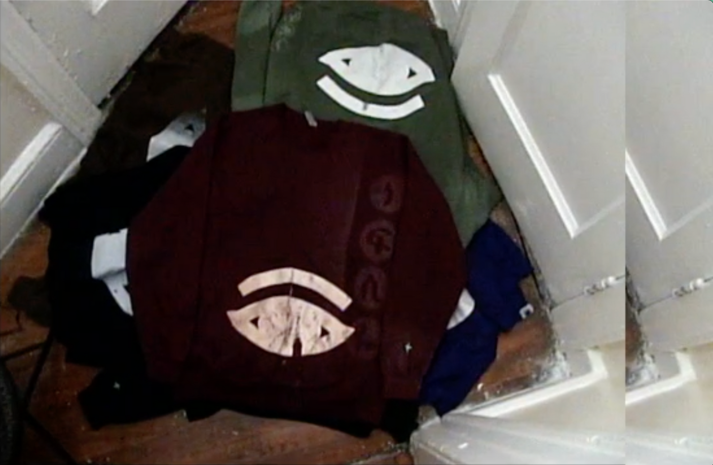 #NEFS2+ crewneck (maroon)